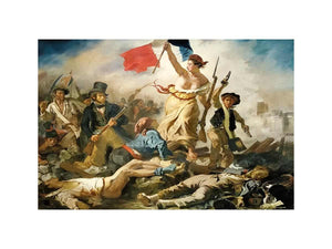 Liberty Leading the People Painting by Eugene Delacroix