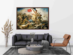 Liberty Leading the People Painting by Eugene Delacroix