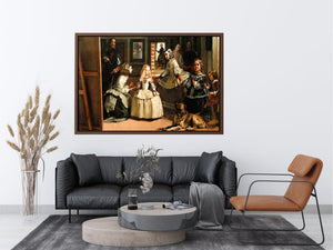Las Meninas by Diego Rodriguez de Silva y Velazquez Painting