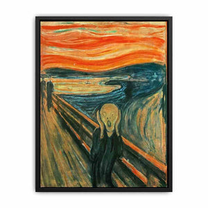 The Scream Painting Canvas Print