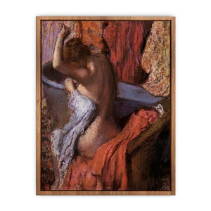Seated Bather Drying Herself Poster