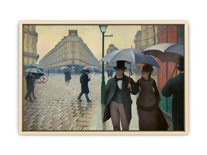 Paris Street- Rainy Weather 1877 Art Print