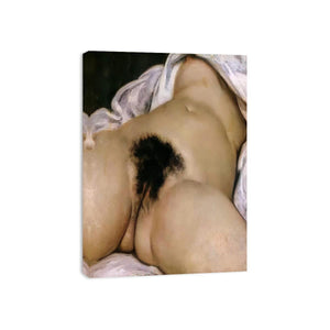 The origin of the world by Gustave Courbet Painting