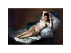Nude Maja by Francisco De Goya y Lucientes