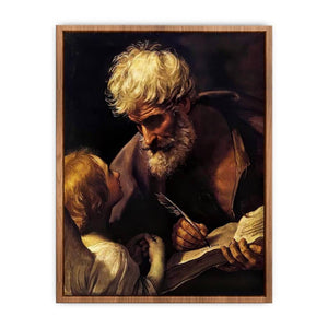St Matthew and the Angel 1635-40 Poster