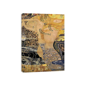 Water Serpents I by Gustav Klimt Painting