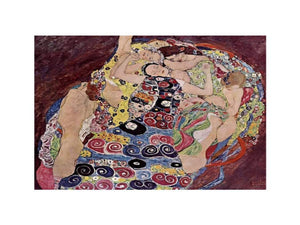 The Maiden by Gustav Klimt