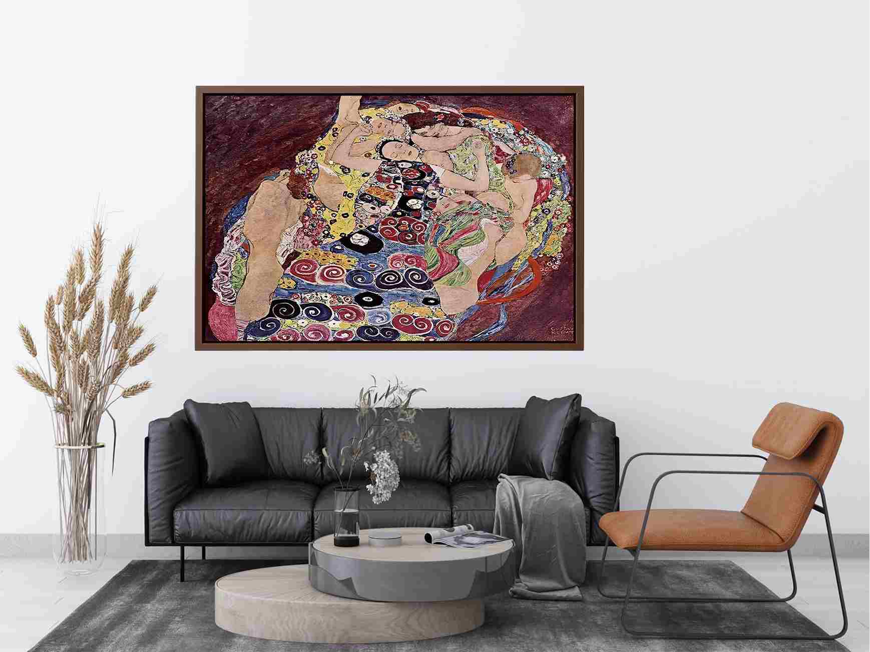 The Maiden by Gustav Klimt Painting