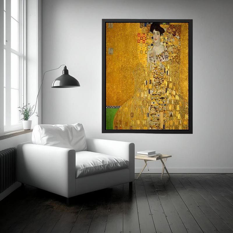 Portrait Of Adele Bloch-Bauer by Gustav Klimt Painting
