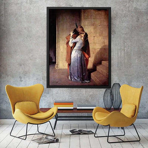 The Kiss by Francesco Paolo Hayez Painting