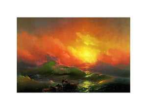 The Ninth Wave (1850) by Ivan Konstantinovich Aivazovsky