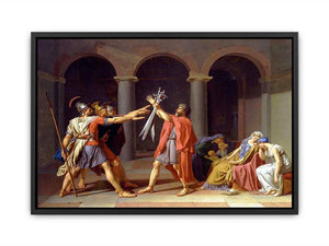 The Oath of the Horatii 1784 Canvas Print