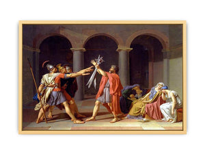 The Oath of the Horatii 1784 Streched canvas