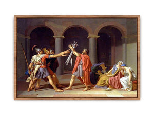 The Oath of the Horatii 1784 Poster