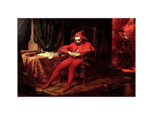 Stanczyk during a Ball at the Court of Queen Bona after the Loss of Smolensk by Jan Matejko