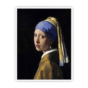 Girl with a Pearl Earring Framed Print
