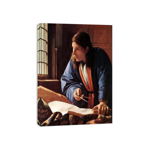 The Geographer by Jan Vermeer Van Delft Painting