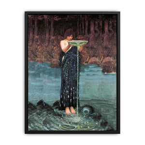 Circe Invidiosa 1892 Canvas Print