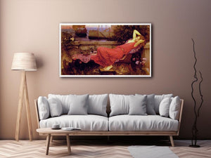 Ariadne 1898 by John William Waterhouse Painting
