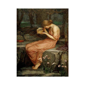 Psyche Opening the Golden Box 1903 by John William Waterhouse
