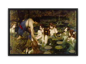 Hylas and the Nymphs 1896 Canvas Print