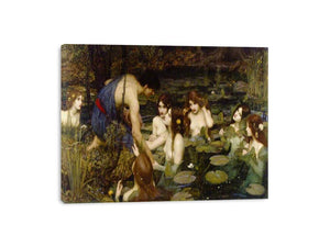 Hylas and the Nymphs 1896 by John William Waterhouse Painting