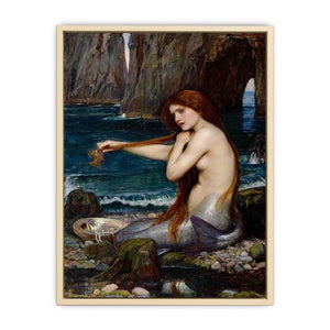 A Mermaid 1900 Art Print