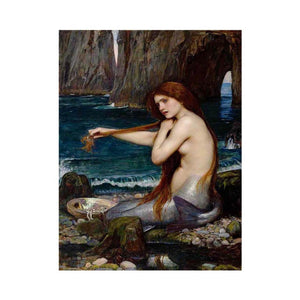 A Mermaid by John William Waterhouse by John William Waterhouse