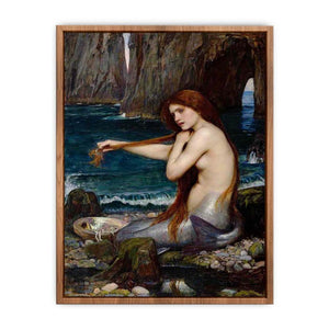 A Mermaid 1900 Poster