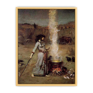 The Magic Circle 1886 Streched canvas