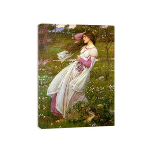 Windflowers 1903 by John William Waterhouse Painting