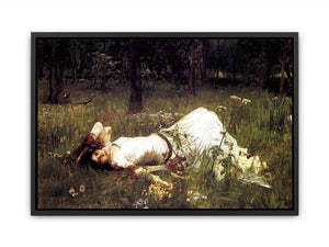 Ophelia 1889 Canvas Print