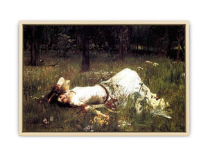 Ophelia 1889 Art Print