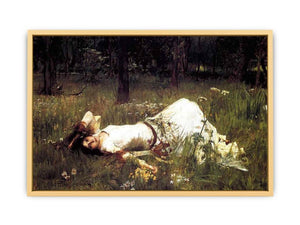 Ophelia 1889 Streched canvas