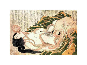 Dream of the Fisherman's Wife by Katsushika Hokusai