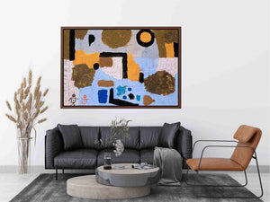 With The Two Lost Ones Painting By Paul Klee Painting