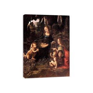 Virgin of the Rocks 1483-86 Painting