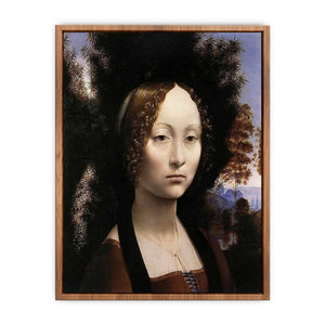 Portrait of Ginevra de Benci Poster