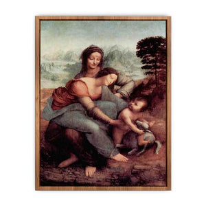 The Virgin and Child with St Anne c. 1510 Poster