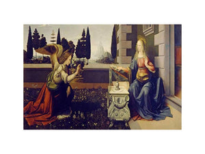 Annunciation (Annunciazione) by Leonardo Da Vinci