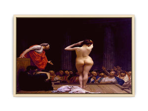 Selling Slaves in Rome Art Print