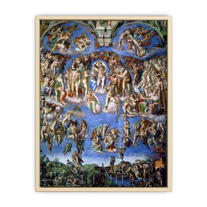 Last Judgment (1) 1537-41 Art Print