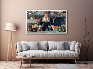 The Bar at the Folies Bergere 1882 Painting