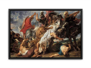 Lion Hunt c. 1621 Canvas Print