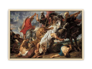 Lion Hunt c. 1621 Art Print