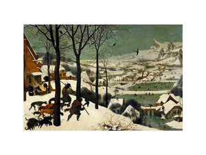 The Hunters in the Snow (Winter) 1565 by Pieter the Elder Bruegel
