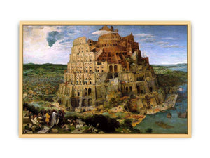 The Tower of Babel 1563 Streched canvas