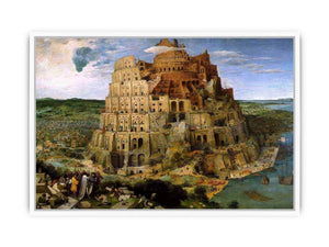 The Tower of Babel 1563 Framed Print