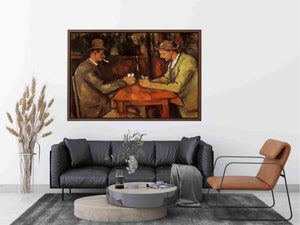The Card Players by Paul Cezanne Painting