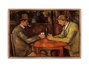 The Card Players Poster